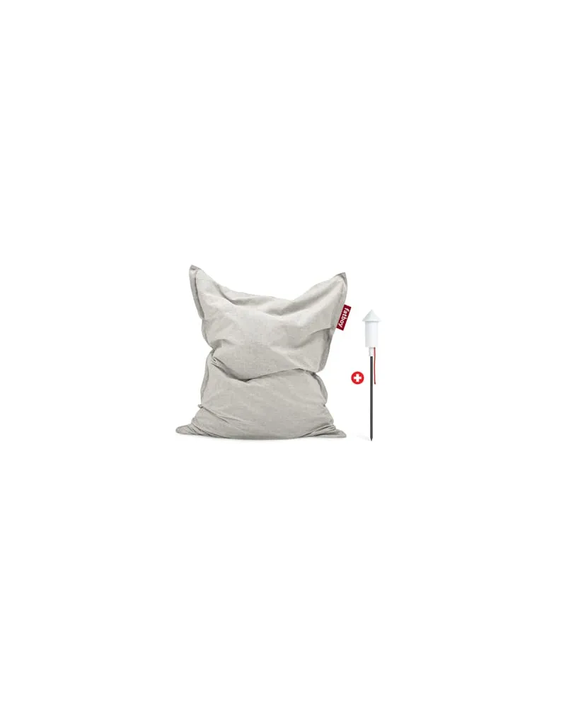Fatboy Outdoor-Hocker Original - Beige - Olefin-Gewebe 