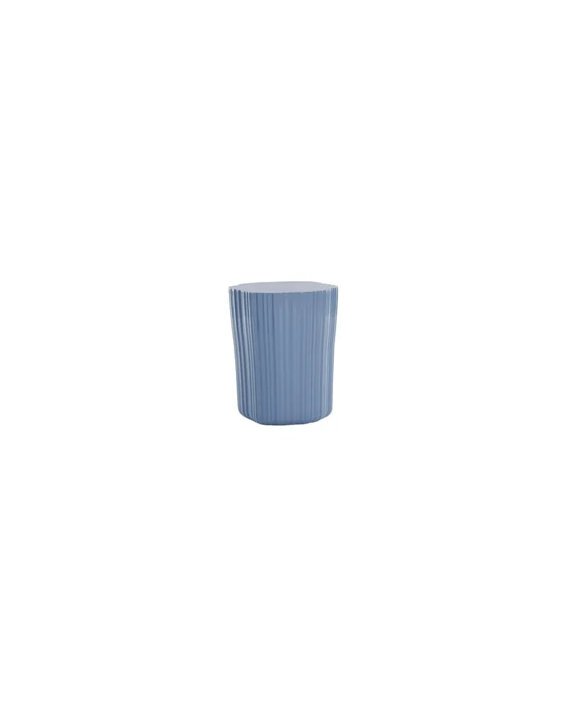 Kartell Beistelltisch Corteza - Blau - Recyceltes Polyethylen - Designer Patricia Urquiola 