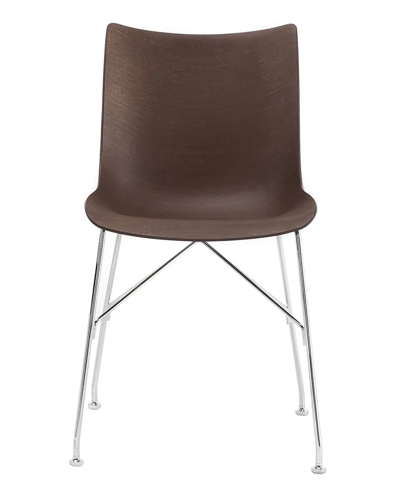 Kartell Stuhl Smart Wood - Schwarz - Designer Philippe Starck 
