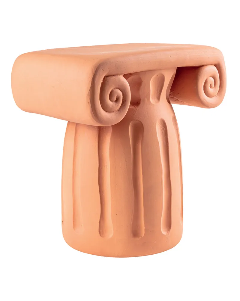 Seletti Beistelltisch Magna Graecia - Orange - Terrakotta - Designer Antonio Aricò 