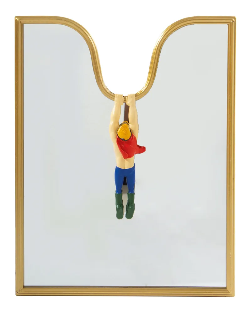 Seletti Wandspiegel Circus - Gold - Harz - Designer Uto Balmoral 