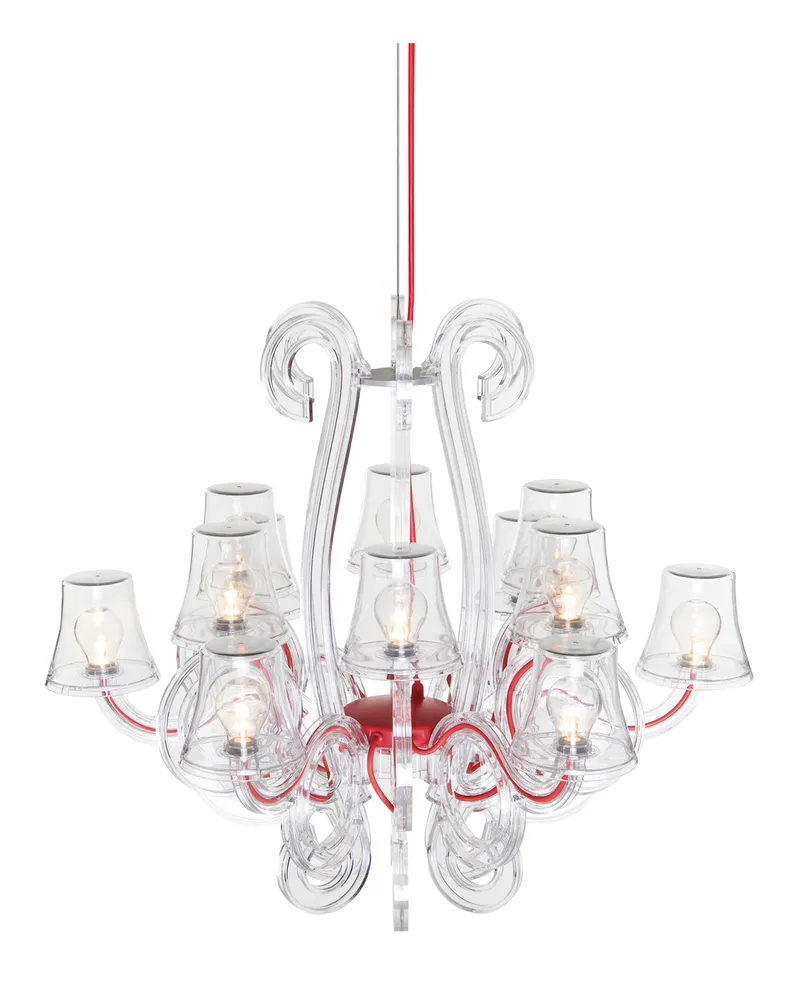 Fatboy Outdoor-Hängelampe RockCoco - Transparent - Polykarbonat - Designer Demakersvan 