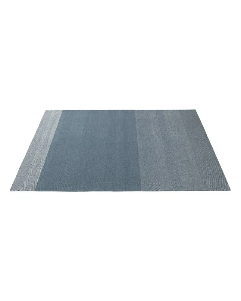 Muuto Teppich Varjo - Blau - Wolle - Designer Tina Ratzer 
