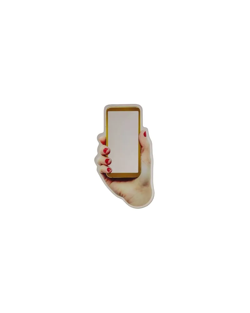 Seletti Wandspiegel Shaped mirrors - Bunt - Glass mit Siebdruck - Designer Giampiero Romano 