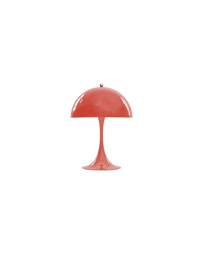 Louis Poulsen Tischleuchte Panthella - Orange - gepresster Stahl - Designer Verner Panton 