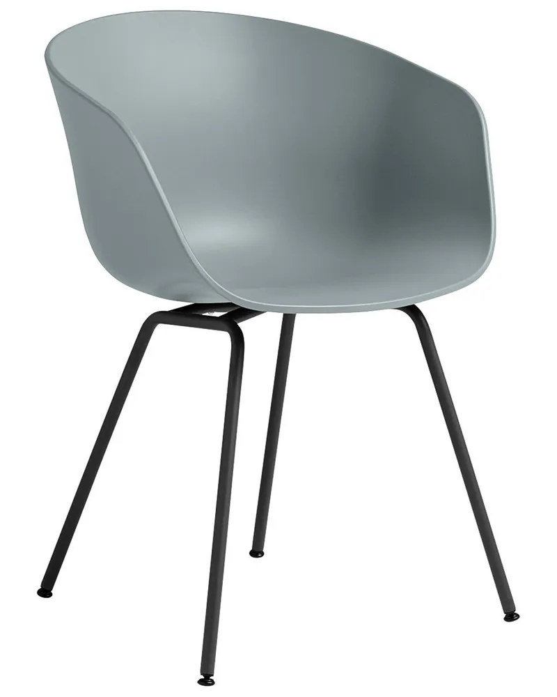Hay Sessel About a chair - Blau - Recyceltes Polypropylen - Designer Hee Welling 