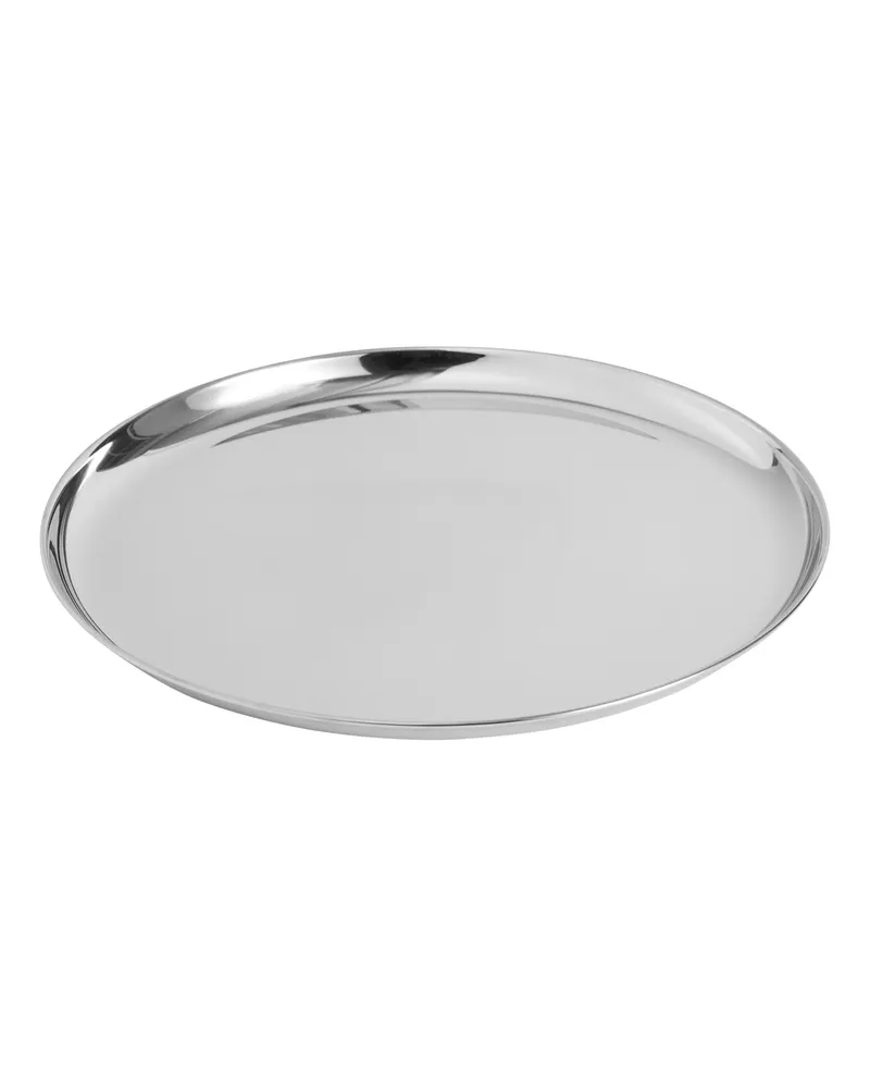 Hay Servierplatte Essential - Silber - polierter rostfreier Stahl 
