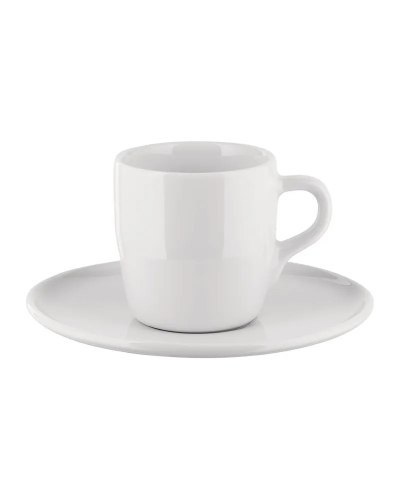 Alessi Espressotasse Itsumo - Weiß - Porzellan - Designer Naoto Fukasawa 