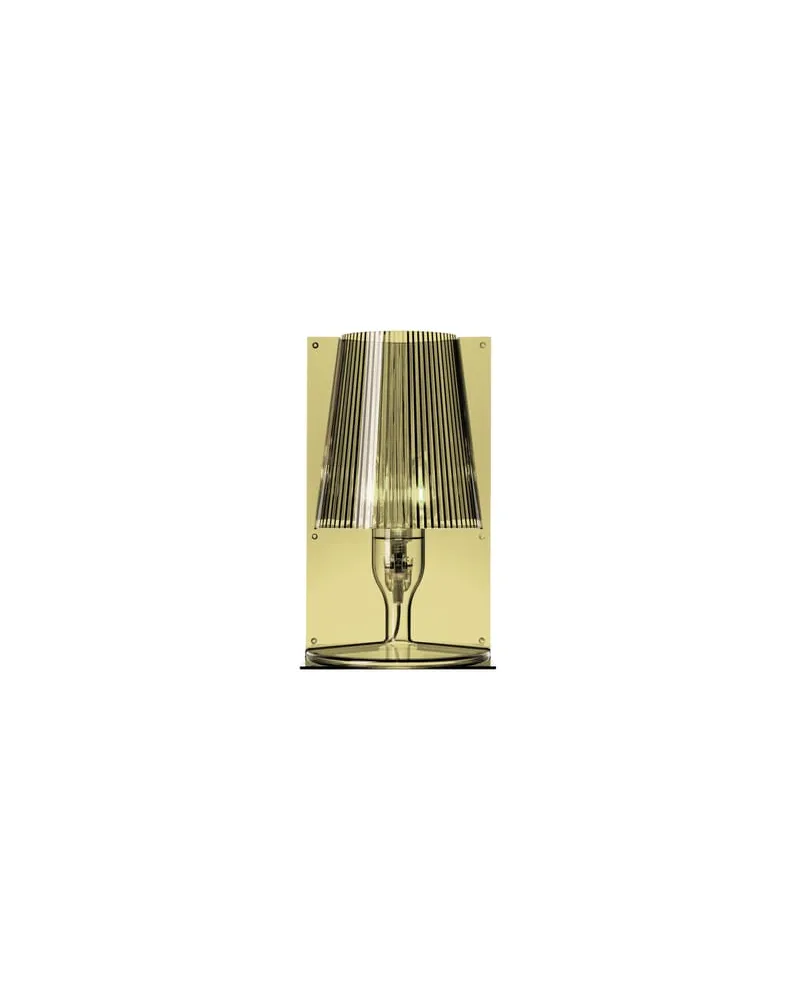 Kartell Tischleuchte Take - Grün - Polycarbonat 2.0 - Designer Ferruccio Laviani 