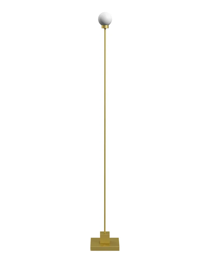 Northern Schnurlose Outdoor-Stehleuchte Snowball - Gold - mundgeblasenes Glas - Designer Trond Svendgard 