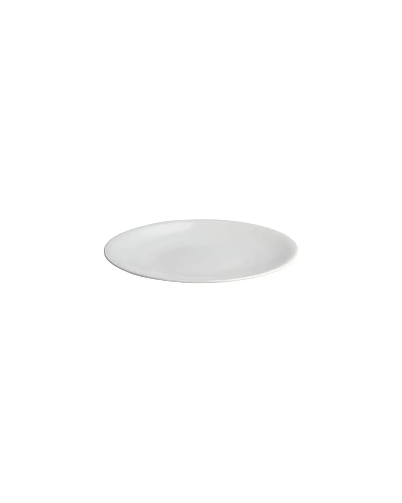 Alessi Teller All-time - Weiß - chinesisches Weich-Porzellan - Designer Guido Venturini 