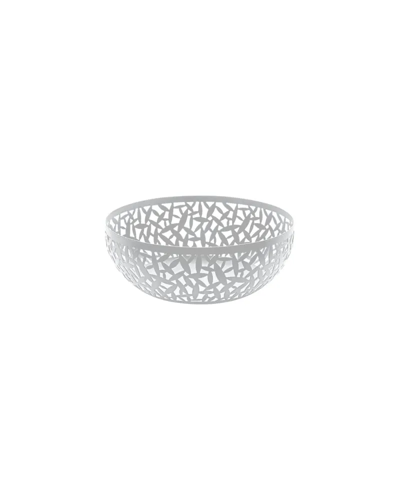 Alessi Korb Cactus - Weiß - Stahl - Designer Marta Sansoni 