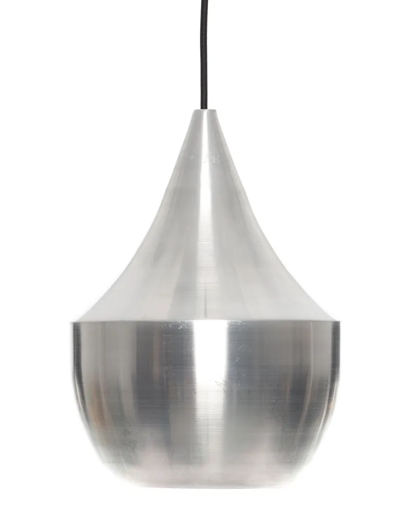 Tom Dixon Pendelleuchte Unbeaten - Silber - Gesponnenes Aluminium - Designer Tom Dixon 