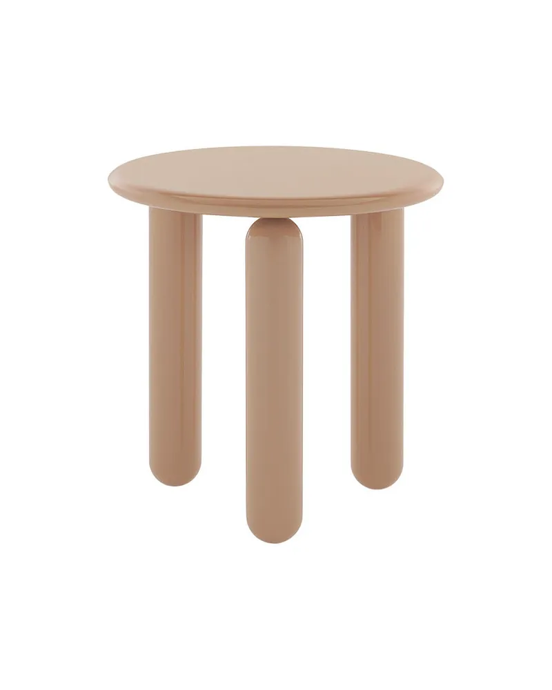 Kartell Couchtisch Undique - Beige - lackierte Holzfaserplatte - Designer Patricia Urquiola 