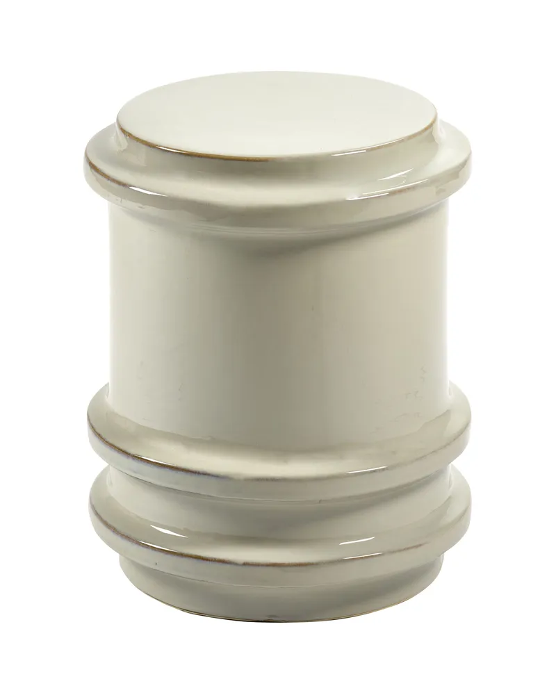 Serax Beistelltisch Pawn - Grau - emaillierter Sandstein - Designer Marie Michielssen 