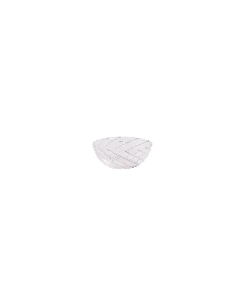 Hay Schale Spin - Transparent - Borosilikatglas 