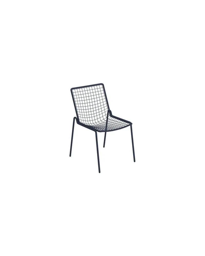 EMU Stapelbarer Stuhl Rio R50 - Blau - Stahl - Designer Anton Cristell 