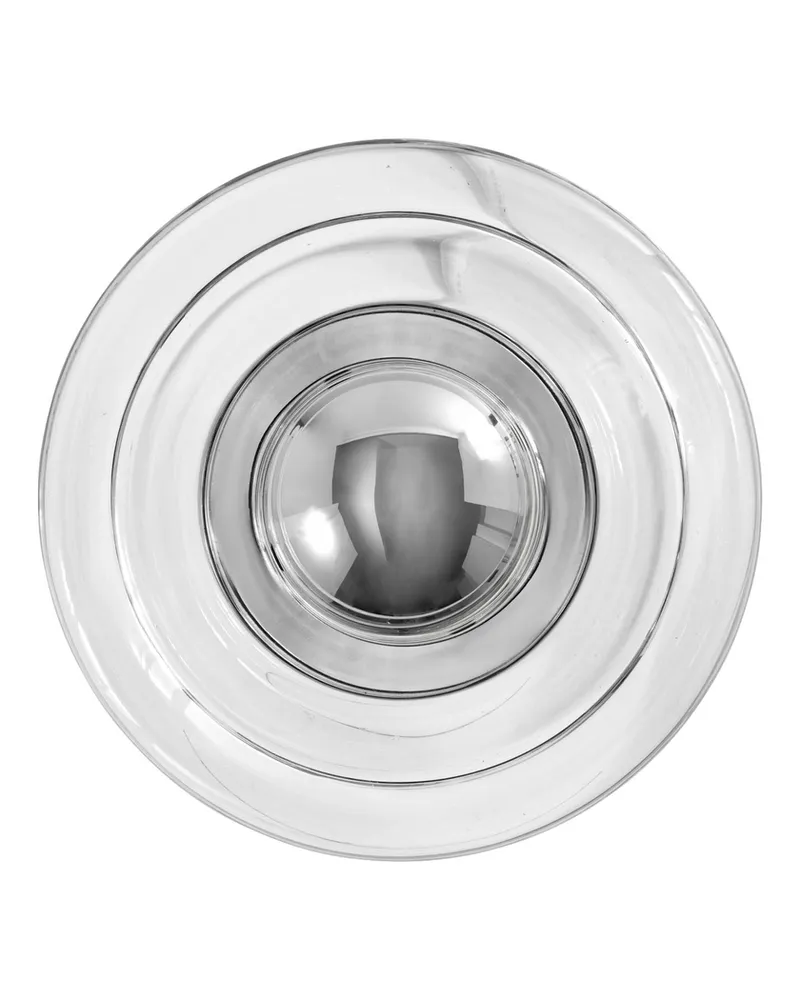Tom Dixon Outdoor-Wandleuchte Press - Weiß - Pressglas - Designer Tom Dixon 