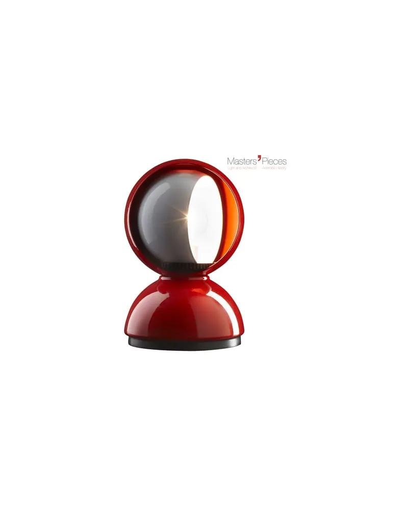 Artemide Tischleuchte Masters' Pieces - Rot - lackiertes Metall - Designer Vico Magistretti 