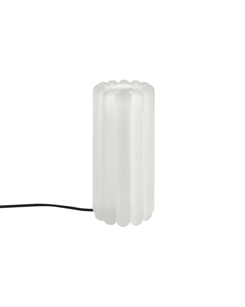 Tom Dixon Tischleuchte Press - Weiß - Pressglas - Designer Tom Dixon 
