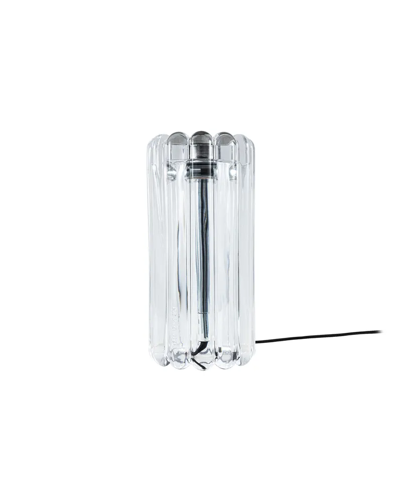 Tom Dixon Tischleuchte Press - Weiß - Pressglas - Designer Tom Dixon 