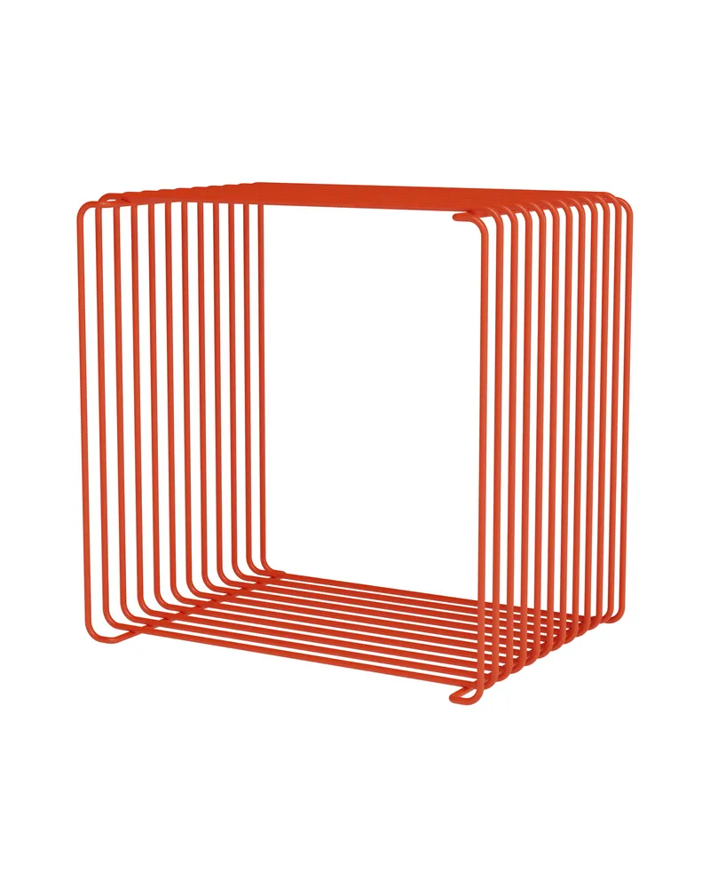 Montana Regal Panton - Weiß - Lackierter Edelstahldraht - Designer Verner Panton 