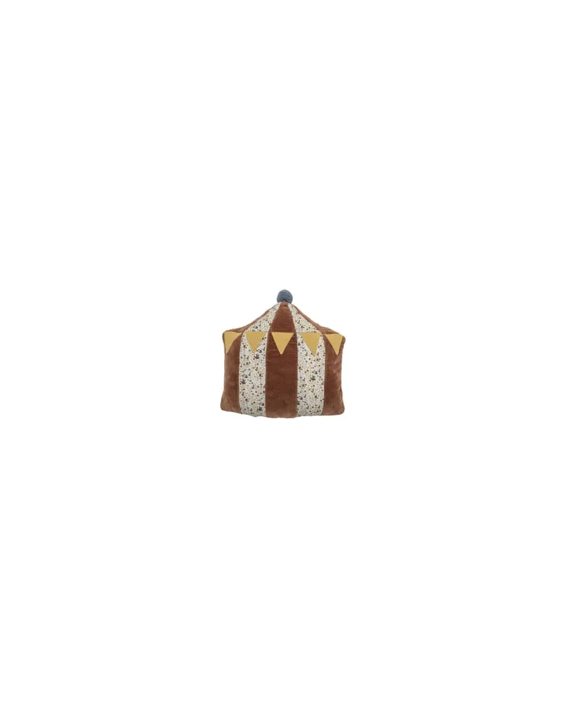 Bloomingville Kissen Kids - Orange - Polyesterfaser 