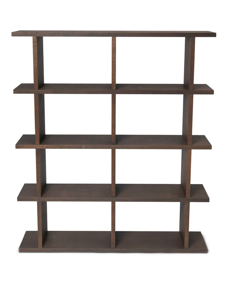 ferm LIVING Regal Kona - Braun - eichenfurnierte Holzfaserplatte - Designer Trine Andersen 