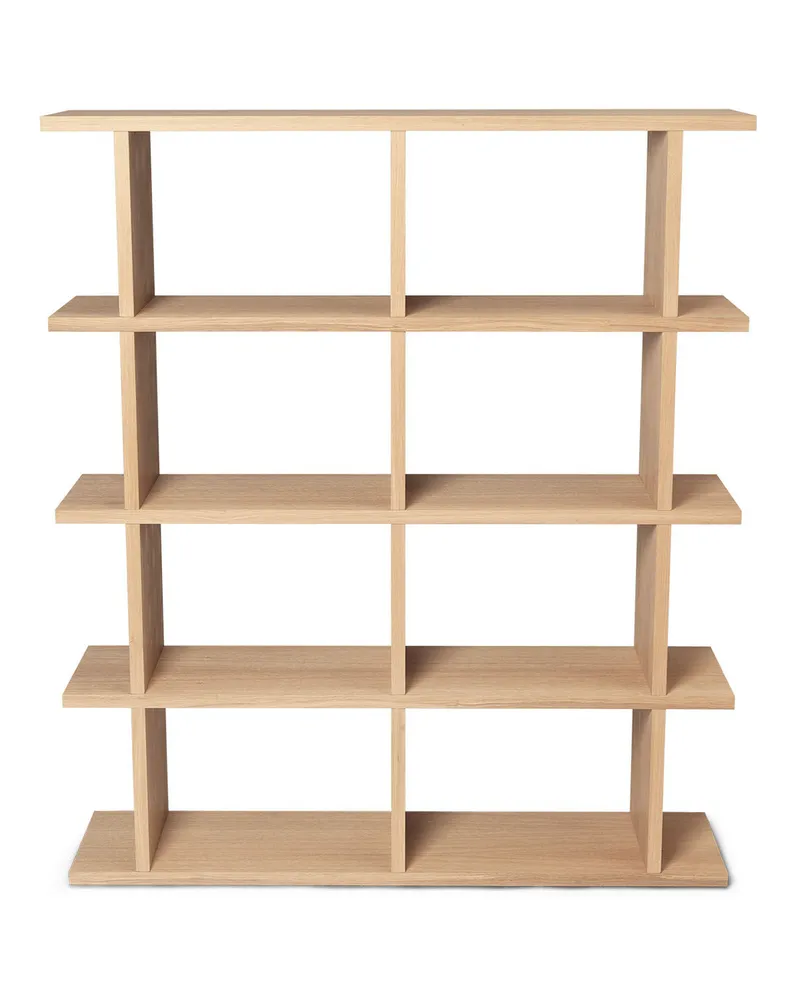 ferm LIVING Regal Kona - Braun - eichenfurnierte Holzfaserplatte - Designer Trine Andersen 