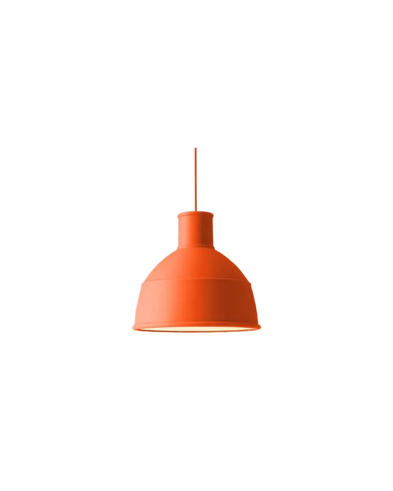 Muuto Pendelleuchte Unfold - Orange - Silikon - Designer Form Us With Love 