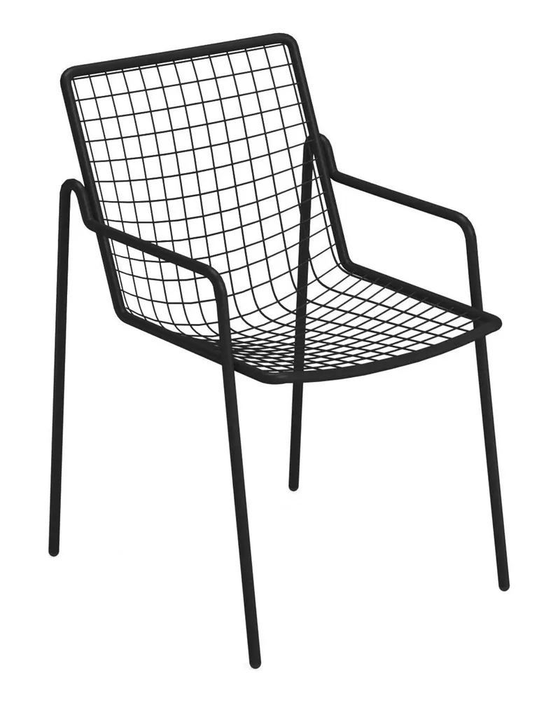 EMU Stapelbarer Sessel Rio R50 - Gelb - Stahl - Designer Anton Cristell 