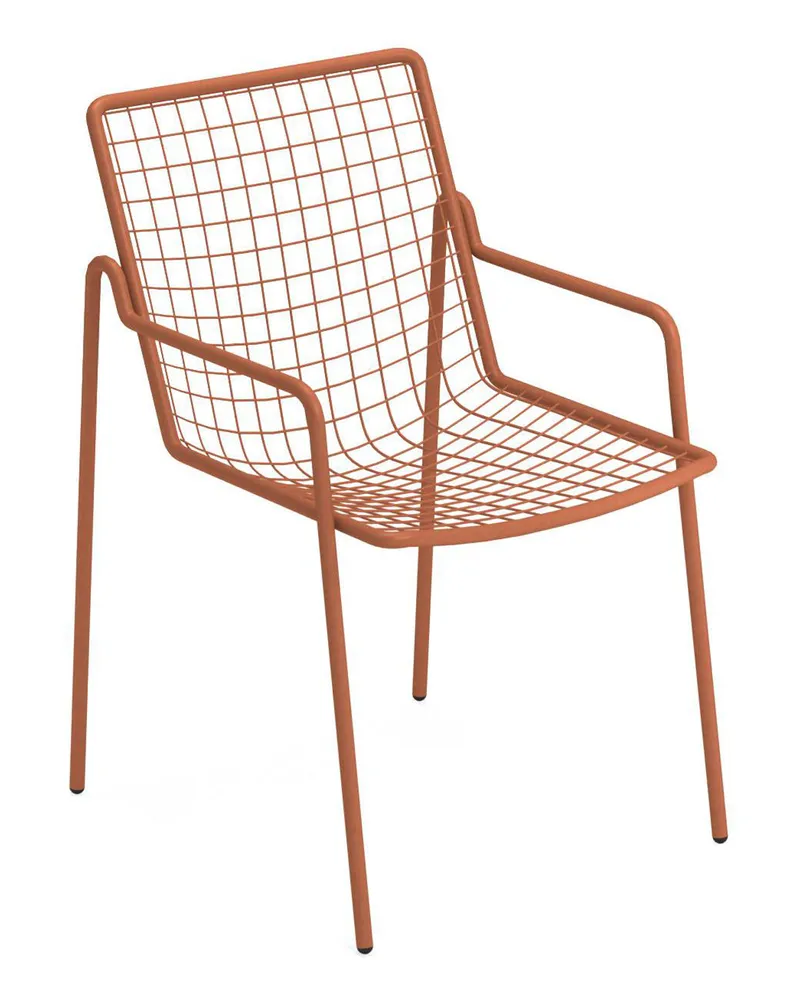 EMU Stapelbarer Sessel Rio R50 - Gelb - Stahl - Designer Anton Cristell 