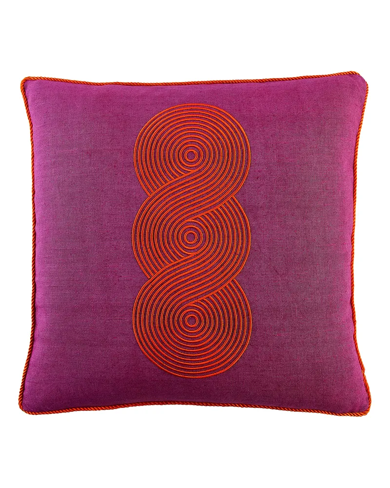 Jonathan Adler Kissen Pompidou - Violett - Daunen - Designer Jonathan Adler 