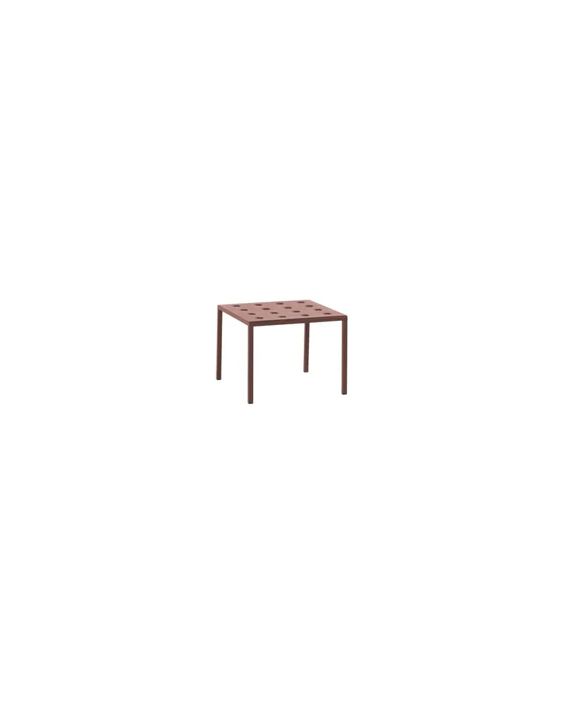 Hay Couchtisch Balcony - Rot - Pulverbeschichteter Stahl - Designer Ronan & Erwan Bouroullec 