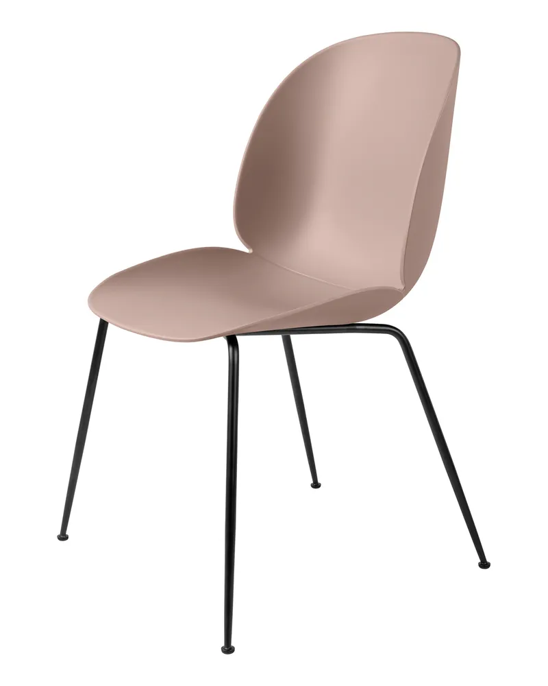 Gubi Stuhl Beetle - Grau - Recyceltes Polypropylen - Designer GamFratesi 