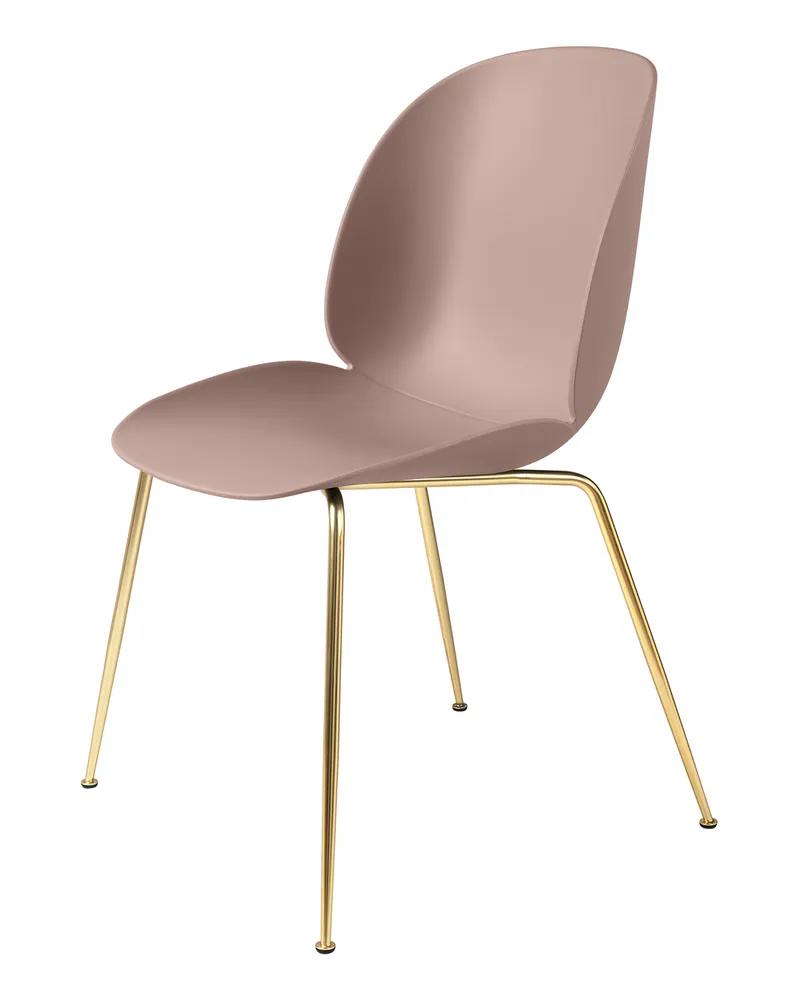 Gubi Stuhl Beetle - Grau - Recyceltes Polypropylen - Designer GamFratesi 