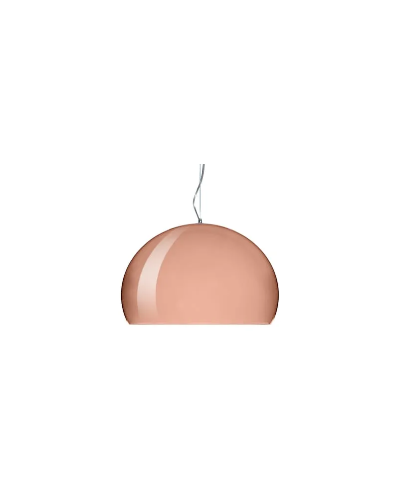 Kartell Pendelleuchte FL/Y - Metall - Metallisierte PMMA - Designer Ferruccio Laviani 