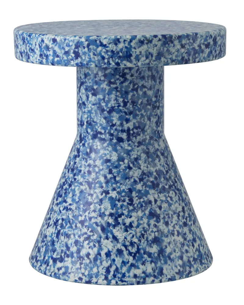 Normann Copenhagen Hocker Bit - Blau - Recyceltes Polyethylen - Designer Simon Legald 