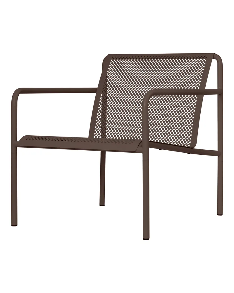 ferm LIVING Lounge Sessel Dapple - Braun - Verzinkter, pulverbeschichteter Stahl - Designer Says Who 