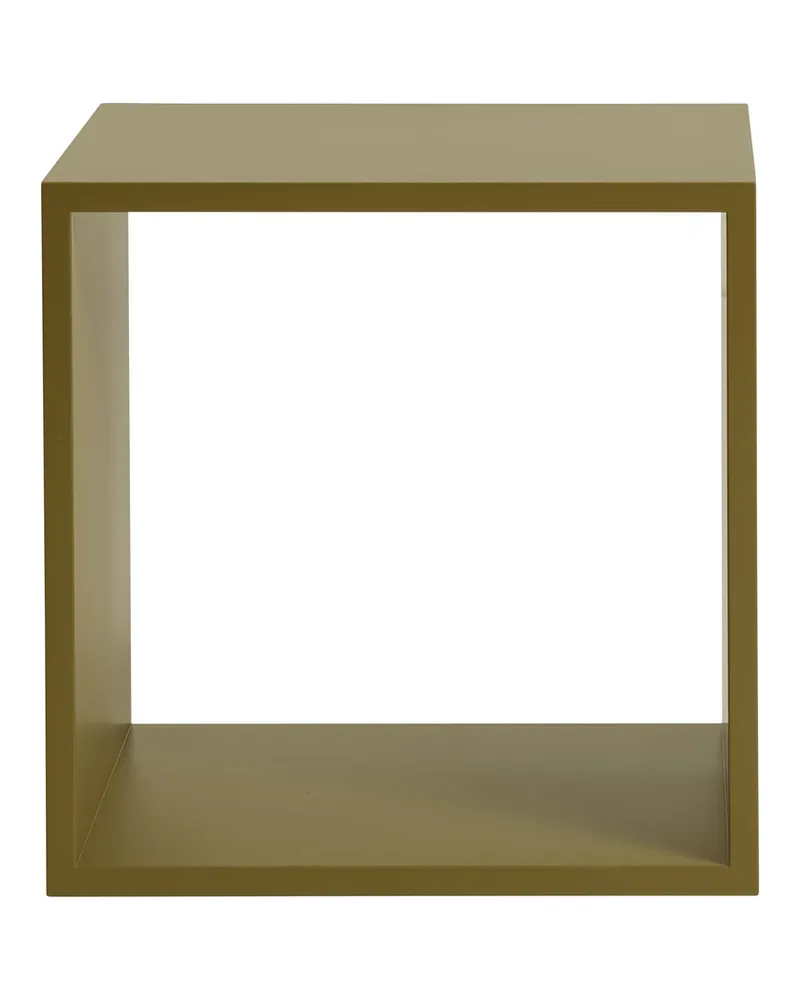 Muuto Regal Stacked - Grün - mitteldichte bemalte Holzfaserplatte - Designer Julien De Smedt 