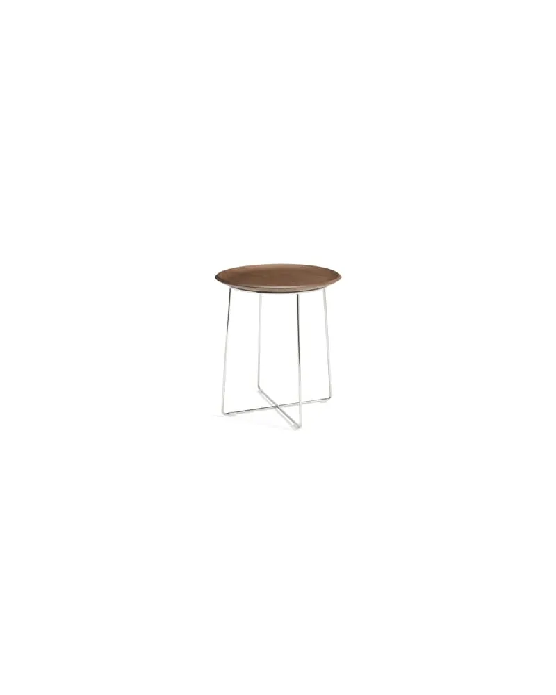 Kartell Beistelltisch Smart Wood - Holz natur - Buchenfurnier - Designer Philippe Starck 