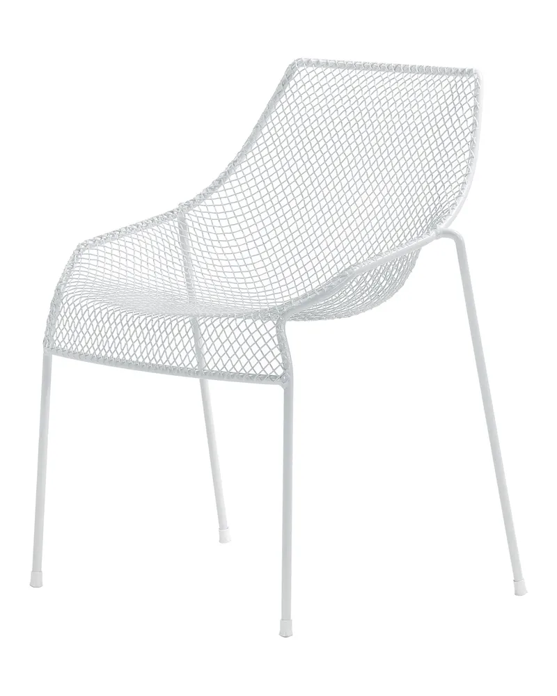 EMU Stapelbarer Stuhl Heaven - Weiß - Stahl - Designer Jean-Marie Massaud 