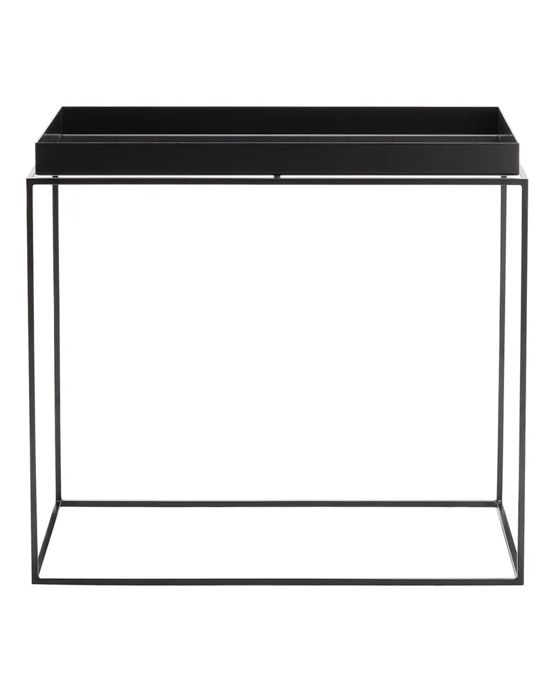 Hay Couchtisch Tray - Beige - thermolackierter Stahl - Designer Hay Studio 