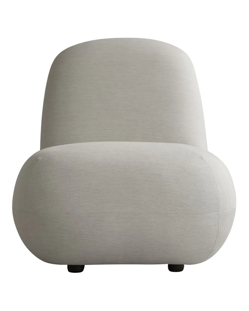 101 Copenhagen Gepolsterter Sessel Toe - Grau - Schnell trocknender Schaumstoff - Designer Tommy Hyldahl 