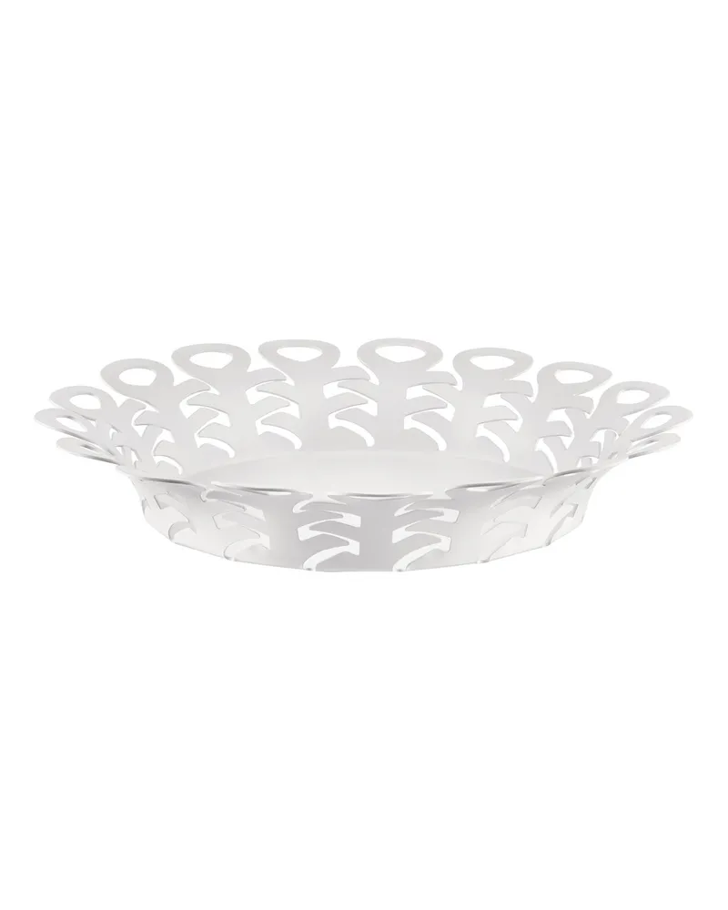 Alessi Korb Vimini - Silber - polierter rostfreier Stahl - Designer Donia Maaoui 