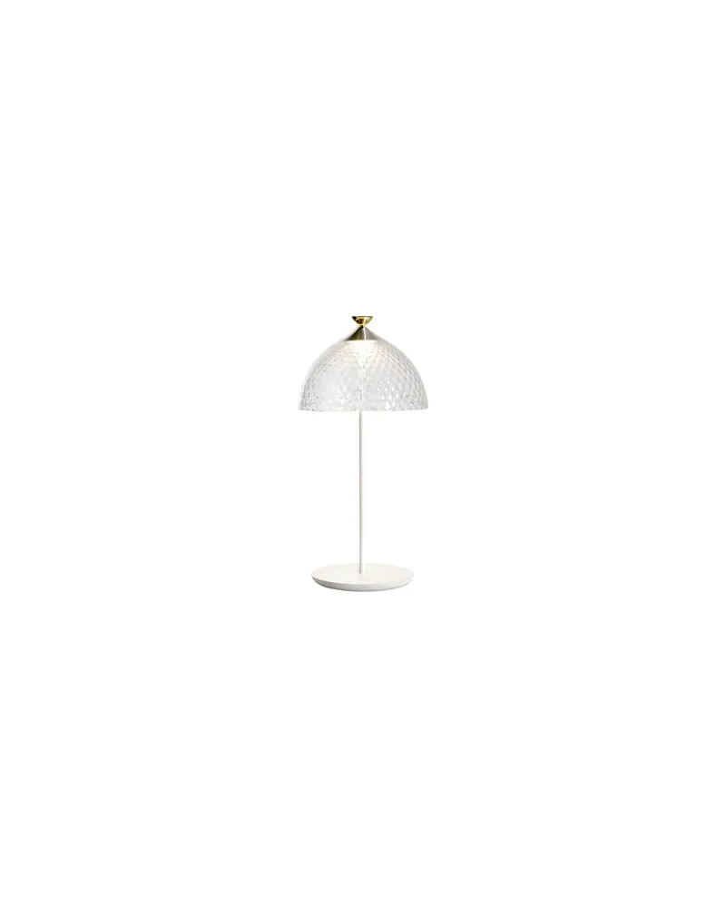 Kartell Tischleuchte Pumo - Transparent - Aluminium - Designer Fabio Novembre 