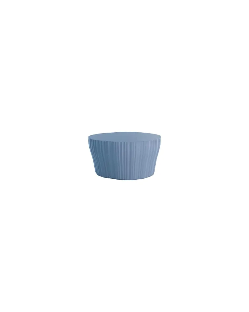 Kartell Couchtisch Corteza - Blau - Recyceltes Polyethylen - Designer Patricia Urquiola 