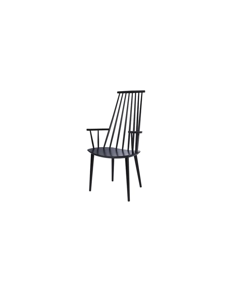Hay Sessel FDB Collection - Schwarz - Getönte Massiveiche - Designer Poul M. Volther 