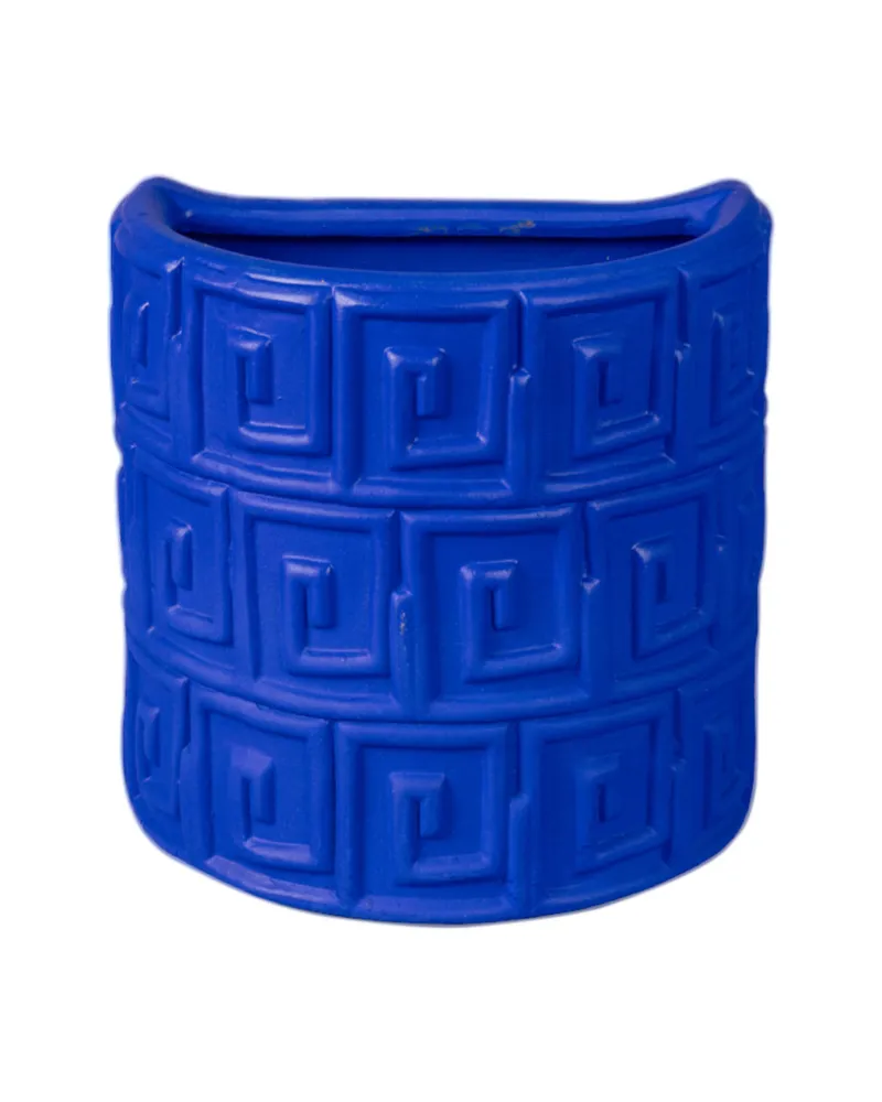 Seletti Wandvase Magna Graecia - Blau - Terrakotta - Designer Antonio Aricò 
