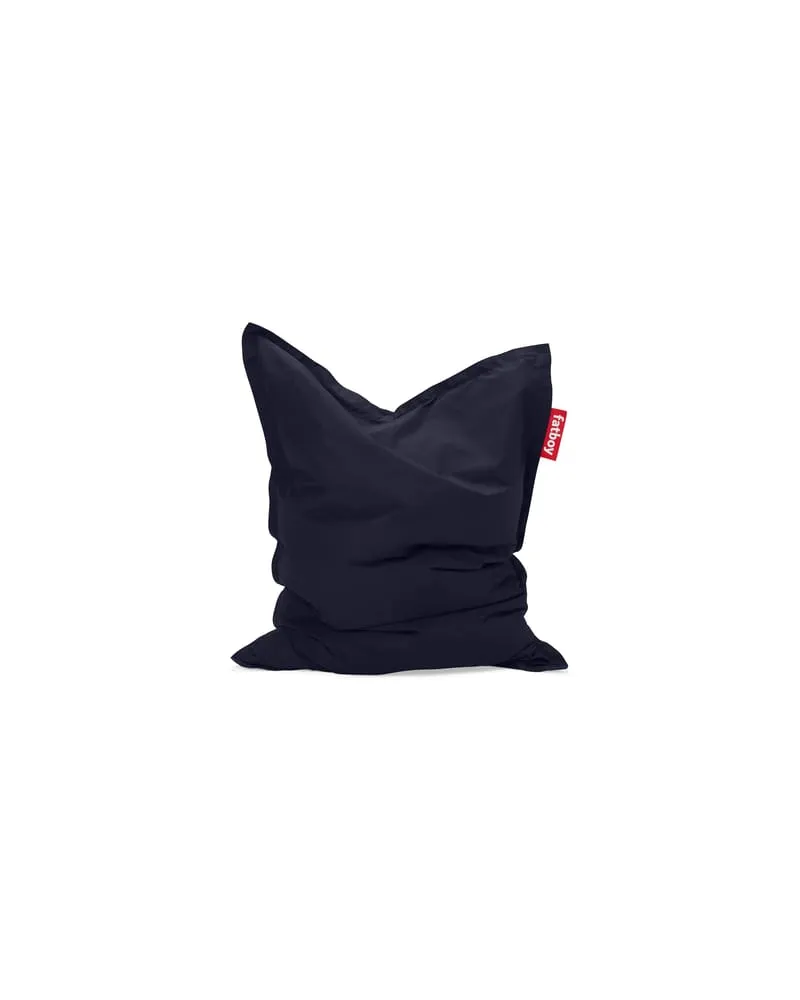 Fatboy Outdoor-Hocker Original - Blau - Olefin-Gewebe - Designer Jukka Setälä 